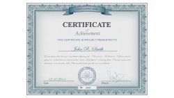 Reed’s Certificate